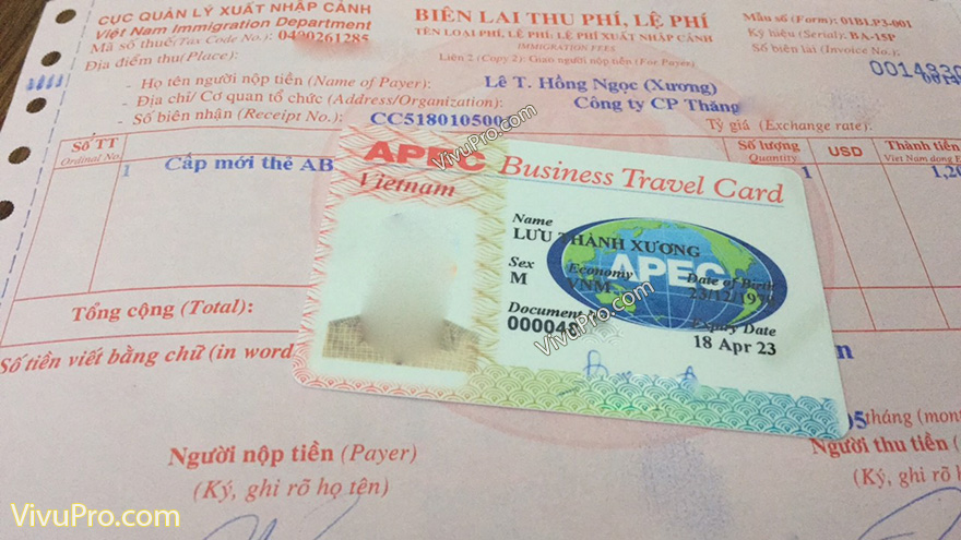dịch vụ làm thẻ apec