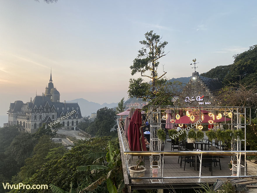 quán cafe tam đảo