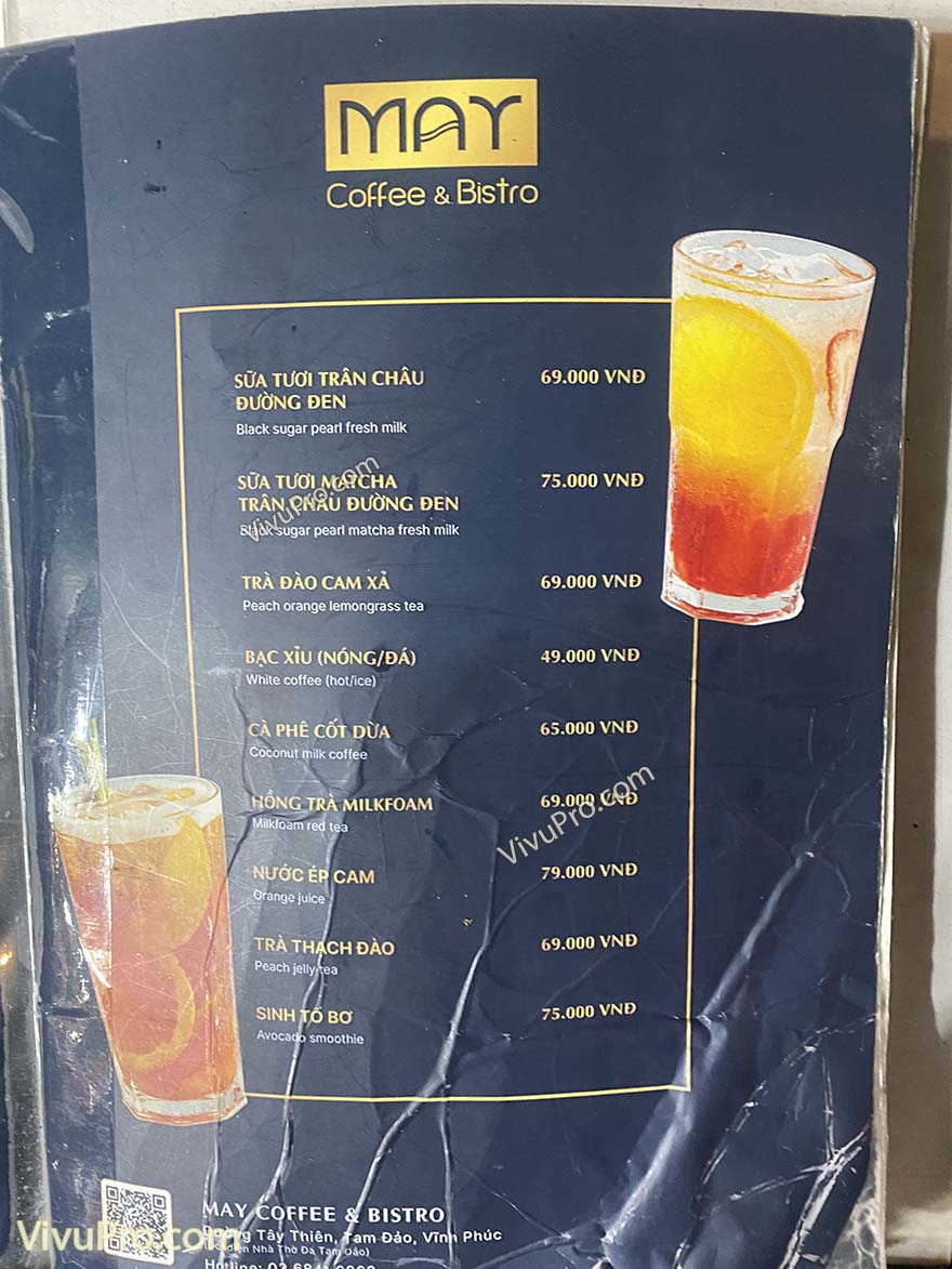 mây coffee & bistro tam đảo