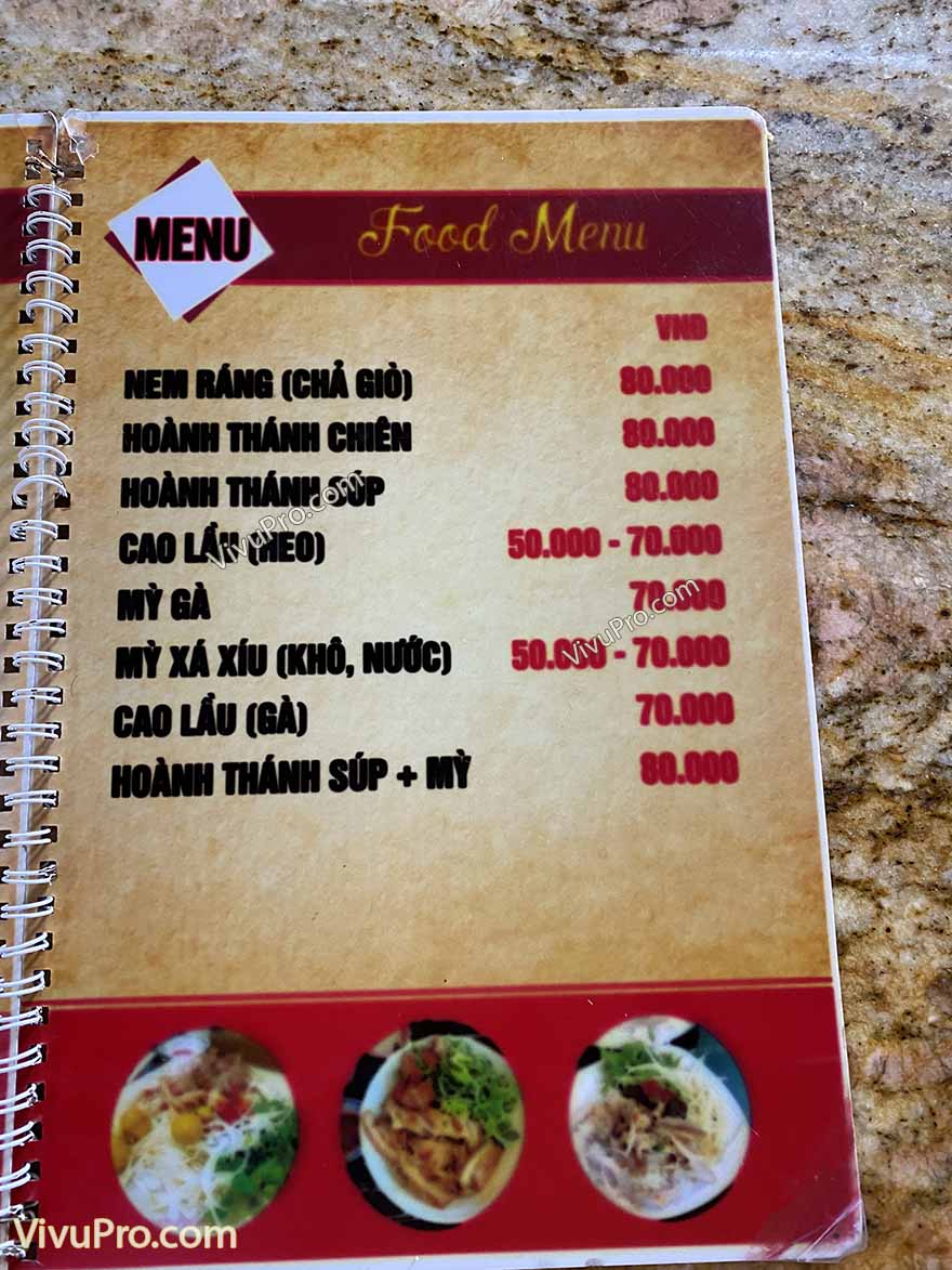 quán cơm gà hội an