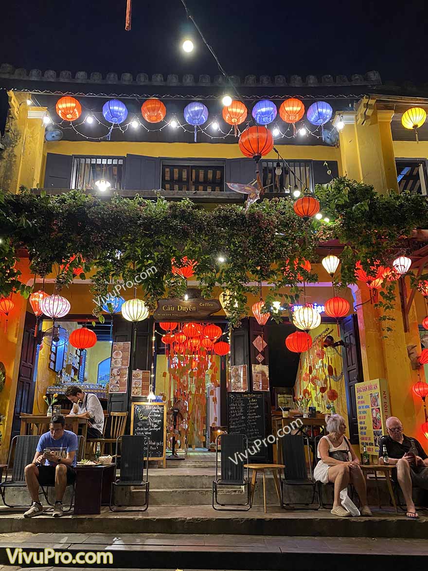 quán cafe cầu duyên hội an